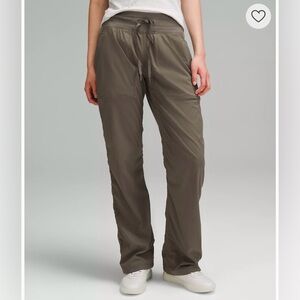 Lululemon Dance Studio Mid-Rise Pant Regular size 8 Army Green